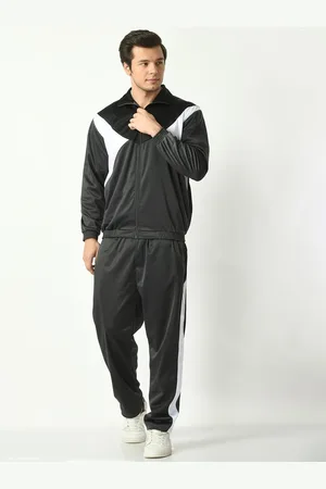 BAESD Colourblocked Mock Collar Tracksuit