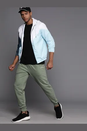 HRX Colourblocked Hooded Tailored Jacket