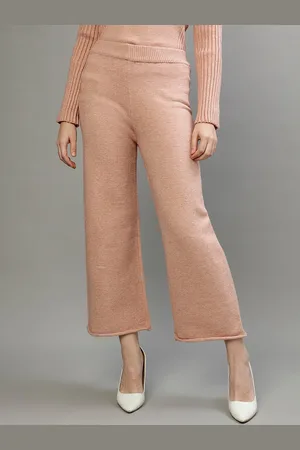 CENTRESTAGE Women Flared Parallel Trousers