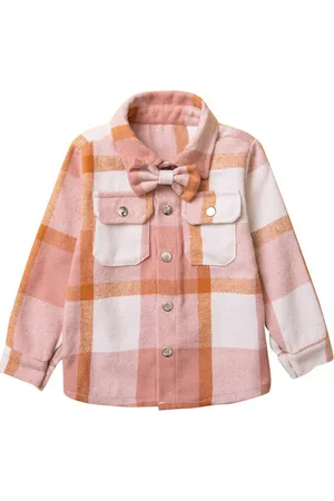 Stylecast Boys Pink Tartan Checked Cotton Casual Shirt
