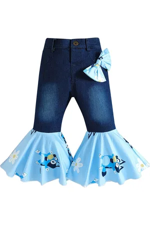 Stylecast Girls Blue Straight Fit Light Fade Jeans