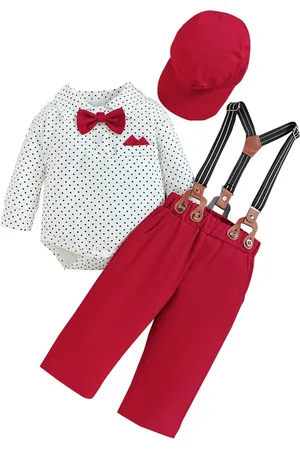 Stylecast Boys Printed Shirt with Trousers And Cap