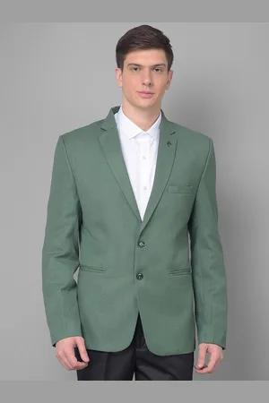 Canary London Single-Breasted Notched Lapel-Collar Formal Blazer
