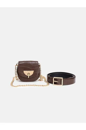 Leather handbag Kazar Beige in Leather - 23196855