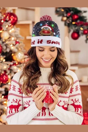 EL REGALO Women Printed Beanie