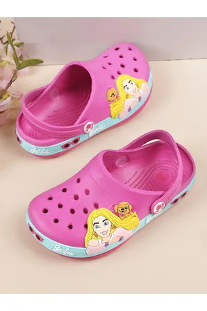 Kidsville Girls Barbie Printed Clogs