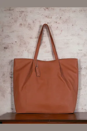 Mast & Harbour Tan Oversized Shopper Shoulder Bag