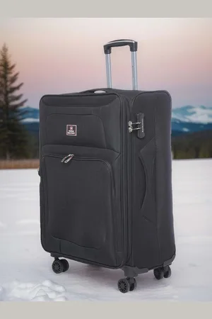 Swiss Military Titanium Large Soft Sided Trolley Bag