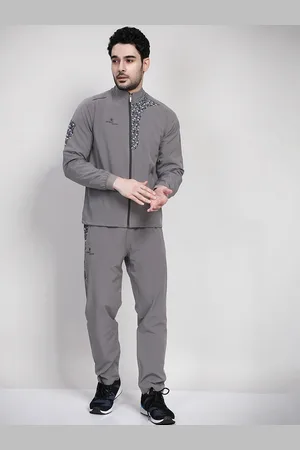 SPORT SUN Mock Collar Long Sleeves Tracksuits