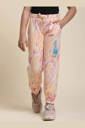 Kidsville Girls Frozen Printed Joggers