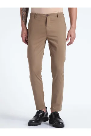 Flying Machine Men Straight Fit Chino Trousers
