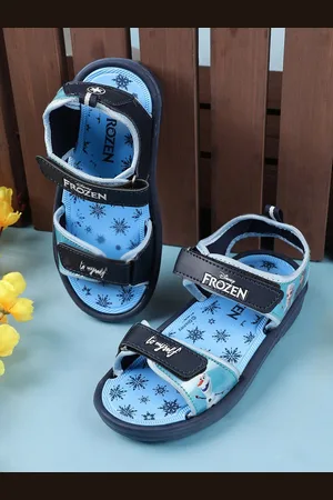 Kidsville Girls Frozen Printed Sports Sandals