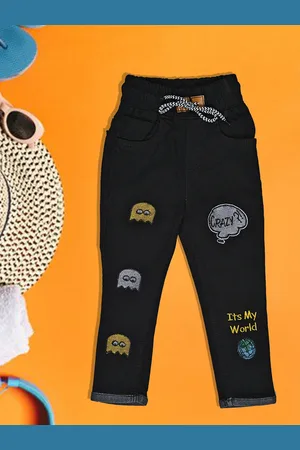 A-Okay Girls Slim Fit High Rise Clean Look Jeans
