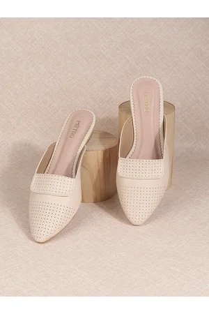 Metro Pointed Toe Block Mules