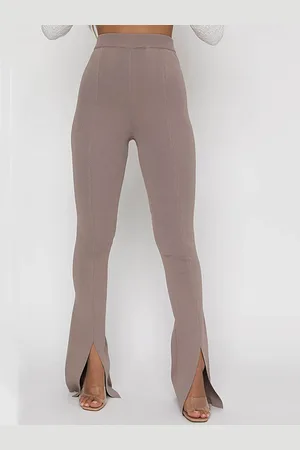 LULU & SKY Women High-Rise Bootcut Trousers