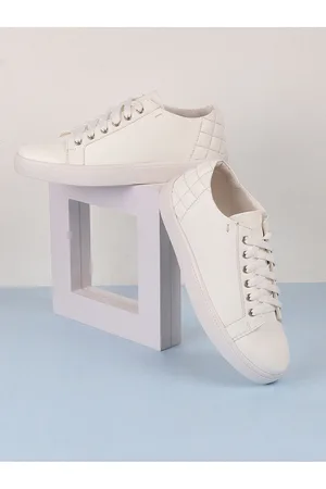 Metro Women White Sneakers