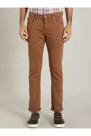 Indian Terrain Men Brooklyn Slim Fit Mid-Rise Clean Look Stretchable Jeans