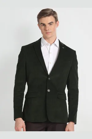 Arrow Single-Breasted Slim-Fit Corduroy Formal Blazers