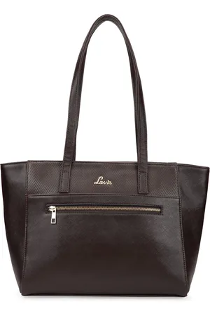 LAVIE Textured Structured Tote Bag