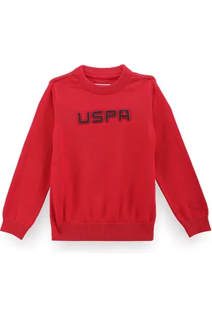 Ralph Lauren Boys Brand Logo Printed Pure Cotton Pullover