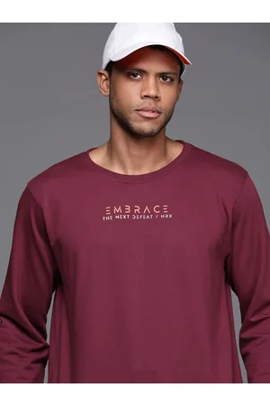 HRX Round Neck Printed Sweatshirt
