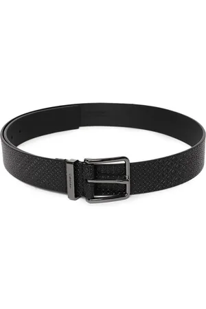 Calvin Klein Men Slim Textured Leather Belt