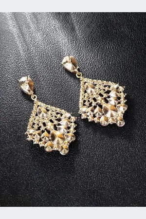 Bellofox Gold Plated Drop Earrings