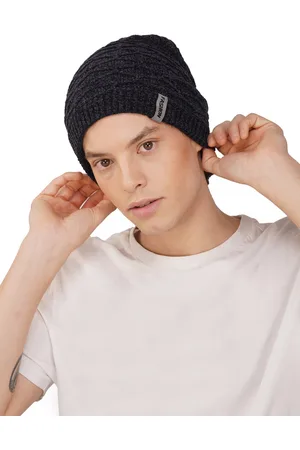 iSWEVEN Unisex Self Designed Woollen Beanie