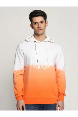 Blackberrys Colourblocked Hooded Cotton Sweatshirt