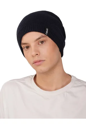 iSWEVEN Unisex Self Designed Woollen Beanie