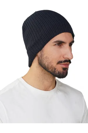 iSWEVEN Unisex Self Design Woollen Beanie