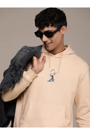 WROGN Men Hooded Sweatshirt