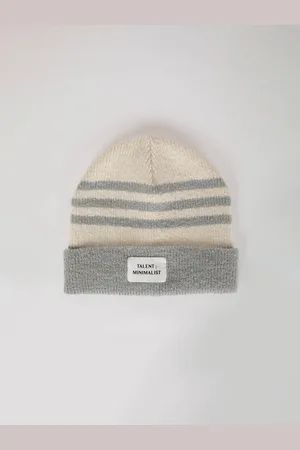 DeFacto Women Striped Beanie