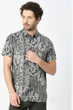 VALEN CLUB Ethnic Motifs Printed India Slim Fit Casual Shirt