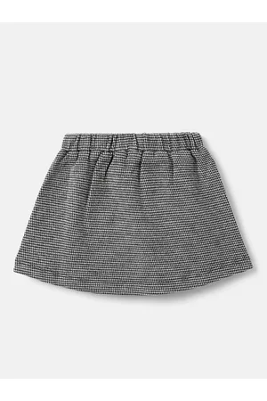 Benetton Girls Self-Designed Flared A-Line Skirts
