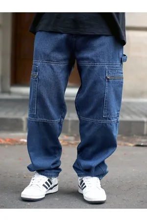 Powerlook Men Mid-Rise Boyfriend Fit Clean Look Light Fade Jeans