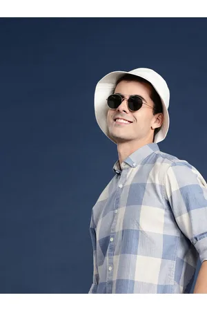 Mast & Harbour Men Standard Opaque Checked Casual Shirt