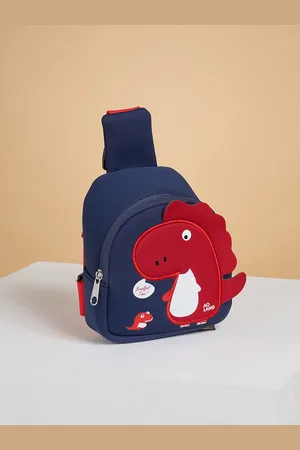 Pantaloons Boys Crossbody Backpack With Applique Detail