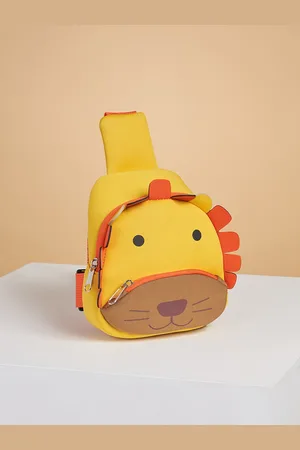 Pantaloons Boys Crossbody Backpack With Applique Detail