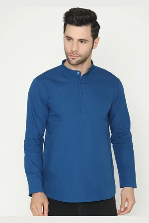 Bonjour Band Collar Short Kurta