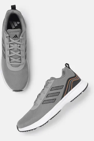 adidas Men Woven Design Quilite Running Shoes with Striped Detail