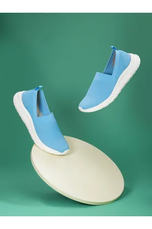 HRX Women Woven Design Walking Shoes