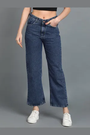 Nifty Women Boyfriend Fit High-Rise Clean Look Denim Cotton Jeans