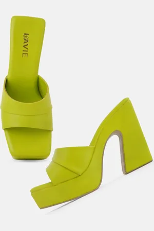 LAVIE Textured Party Open Toe Platform Heels