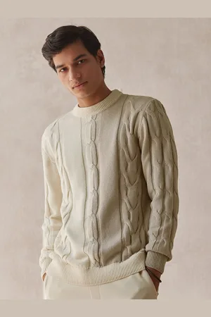Andamen Cable Knit Cotton Pullover
