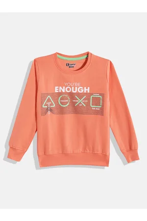 Eteenz Girls Printed Premium Cotton Sweatshirt