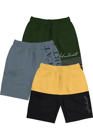 HELLCAT Girls Pack Of 3 Mid Rise Shorts