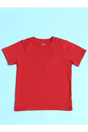 HOOP Boys Round Neck Regular Fit Cotton T-shirt