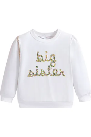 Stylecast Girls Typography Printed Cotton Pullover