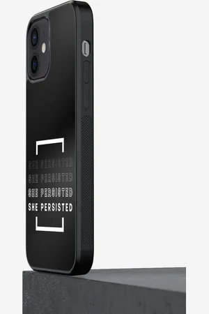 macmerise Unisex Typography Printed iPhone 12 Bumper Case Cover